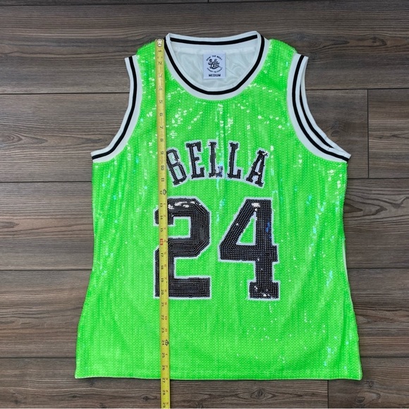 Bella Dona Sequin Jersey Tank - Picture 7 of 7